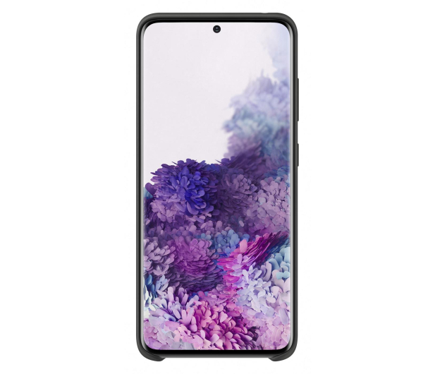 Etui Silicone Cover do Samsung Galaxy S20 czarne - 544130 - zdjęcie 2